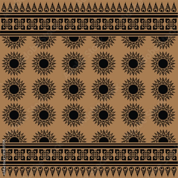 Obraz seamless ornamental pattern