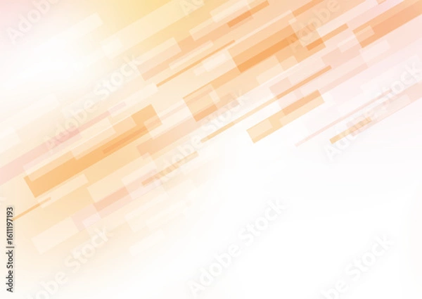 Obraz 斜めラインが走るサイバー風テクスチャ背景（オレンジ）