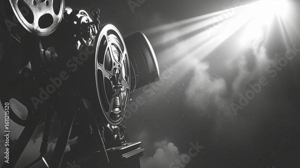 Obraz レトロな写真機