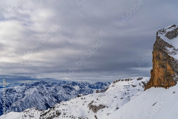 Fototapeta Rofan Mountain Range