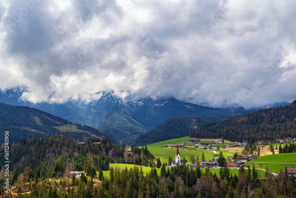 Fototapeta Rofan Mountain Range