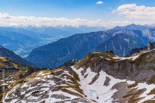 Fototapeta Rofan Mountain Range