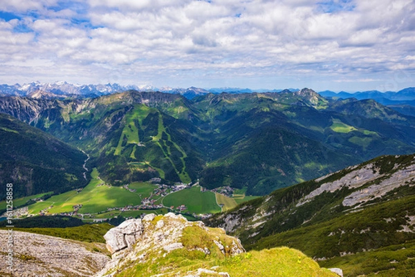 Fototapeta Rofan Mountain Range