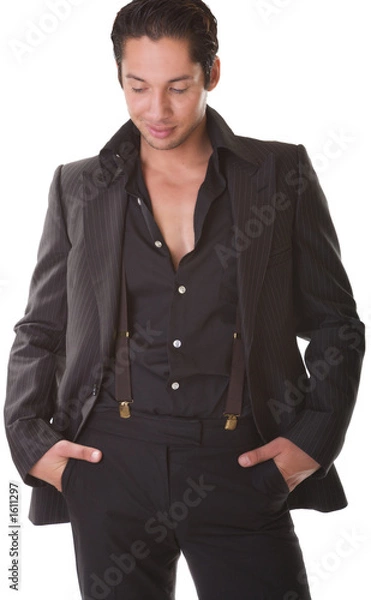 Fototapeta stylish young man