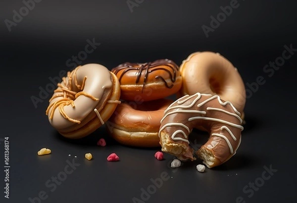Obraz Assorted Flavored Donuts