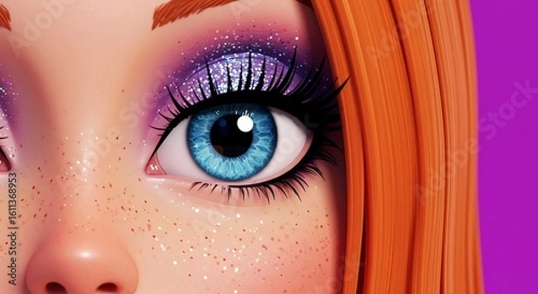 Fototapeta Sparkling Gaze