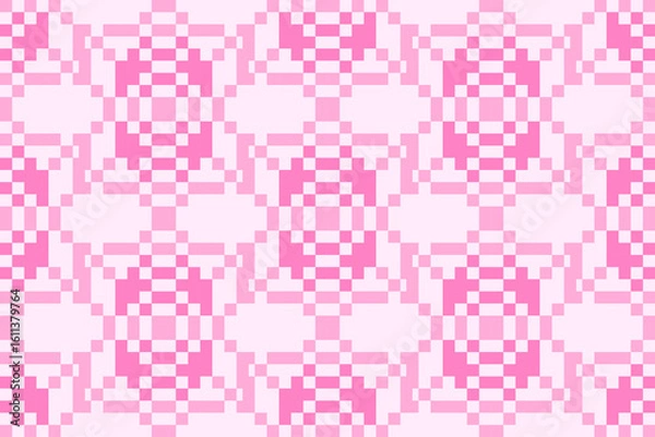 Fototapeta seamless pixel pattern, seamless pattern illustration.