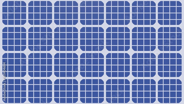 Fototapeta texture of solar panels producing green, renewable energy