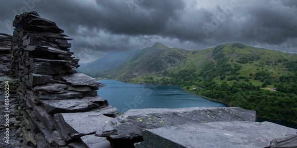 Obraz Snowdon from Denowig path