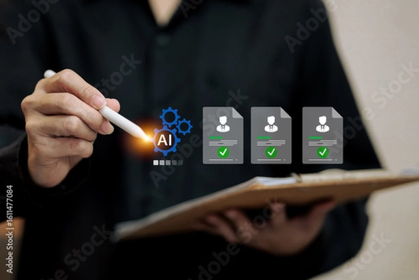 Obraz AI Resume Screening System with Candidate Files