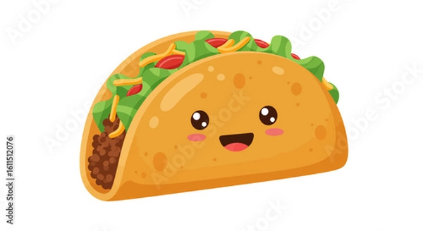 Obraz Assorted Fast Food Illustrations