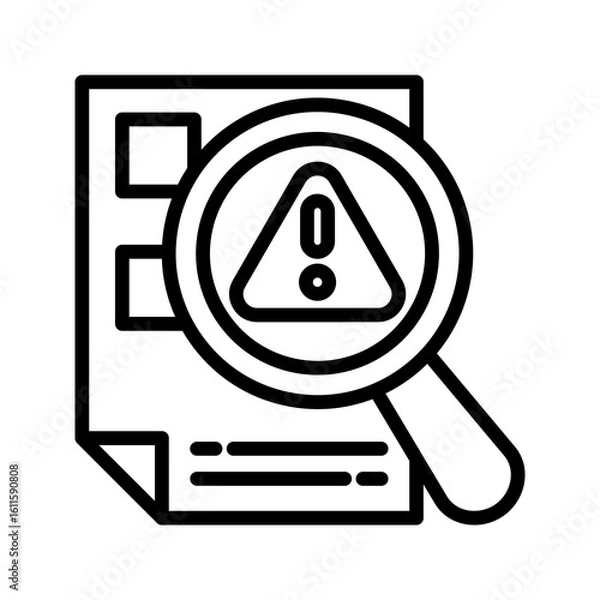 Obraz Risk Assessment icon