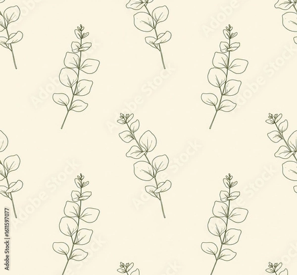 Obraz seamless floral pattern