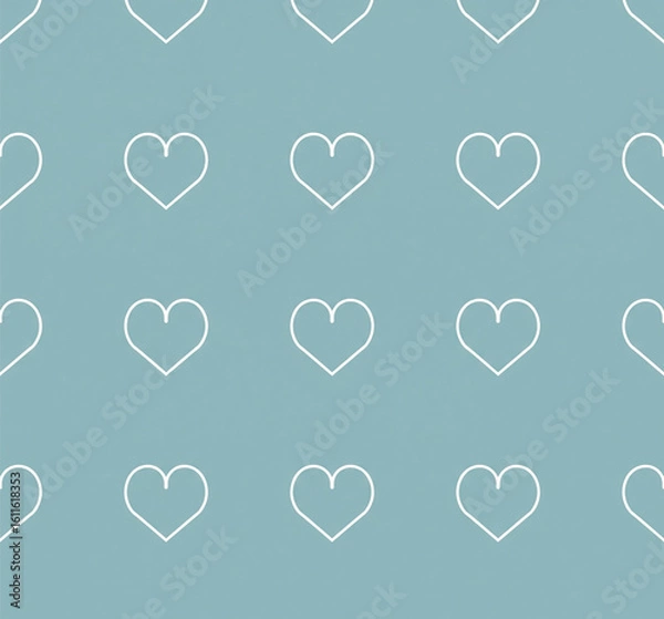 Obraz seamless pattern with hearts