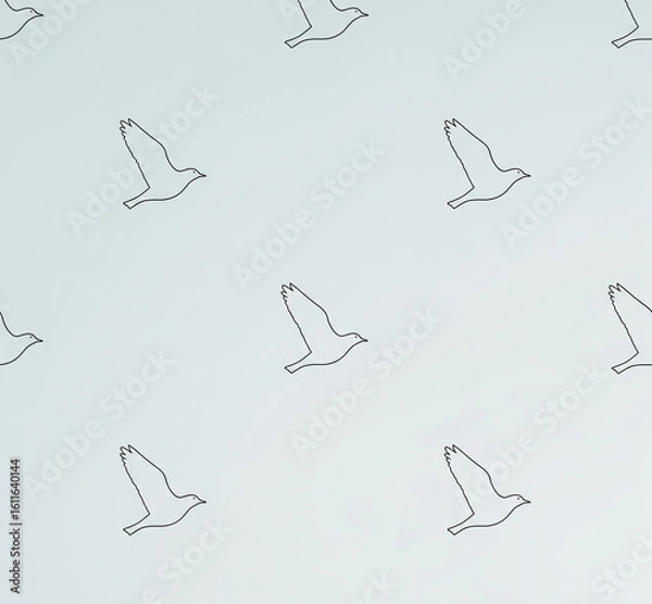 Obraz vector seamless pattern