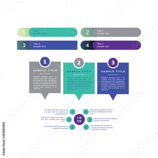 Fototapeta Apps social media post design