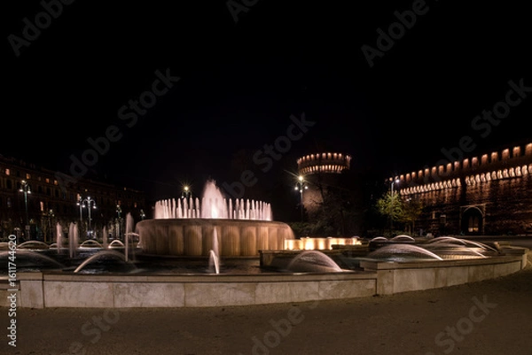 Obraz Milano  Castello Sforzesco