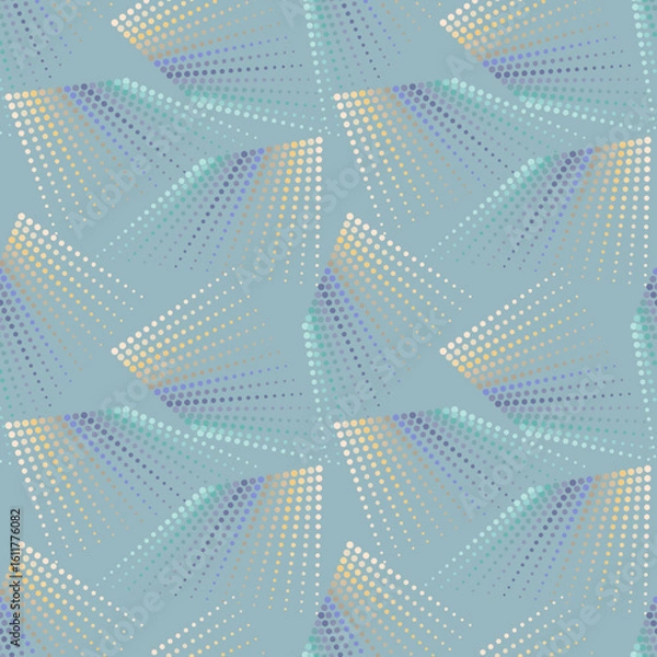 Fototapeta Seamless Pattern of Dotted Gradient