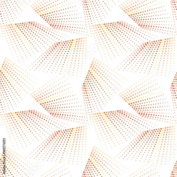 Fototapeta Seamless Pattern of Dotted Gradient