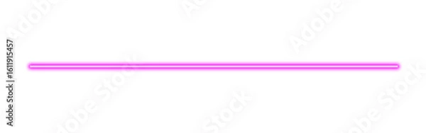 Obraz Pink neon light line shining sparkle