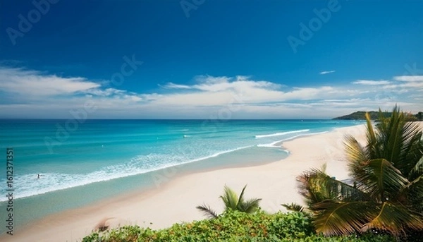 Fototapeta beach and sea
