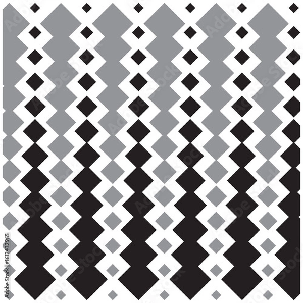 Obraz Seamless pattern with a minimal geometric design