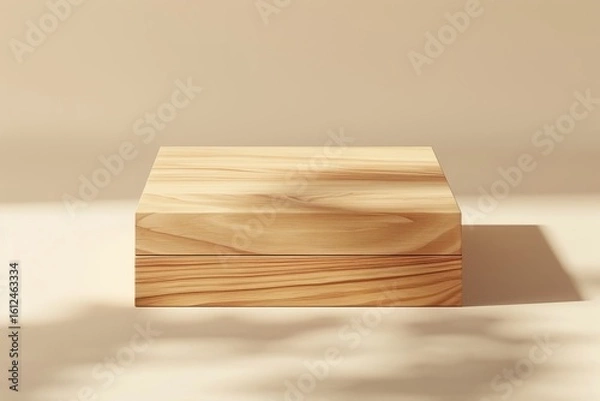 Fototapeta 木箱のモックアップ