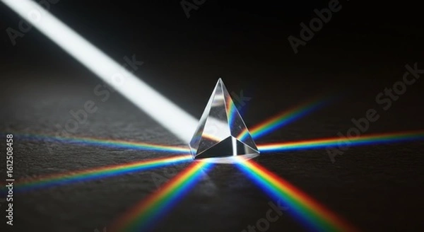 Obraz Prism refracting light (2)