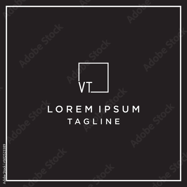 Obraz vt square logo

