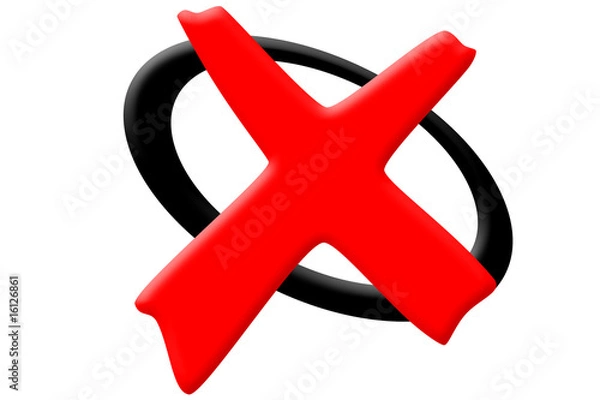 Obraz Krzyż wyborczy