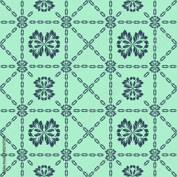 Fototapeta seamless ornamental pattern