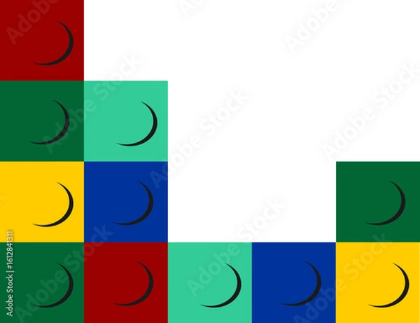 Obraz Lego Blocks Corner