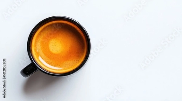 Obraz Espresso in black cup