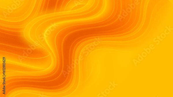 Obraz Dynamic Heatwave Flow Abstract Swirling Summer Design