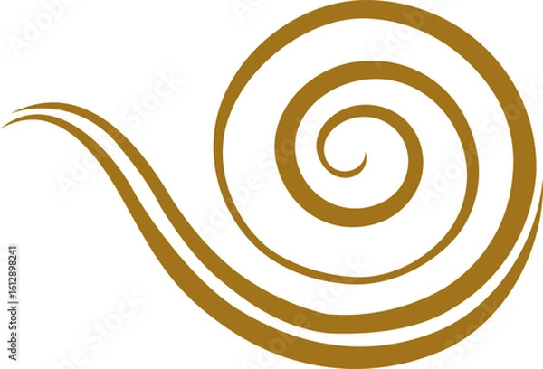 Obraz Vintage Swirl Line