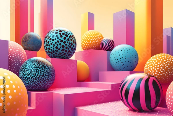 Obraz easter eggs on a white background