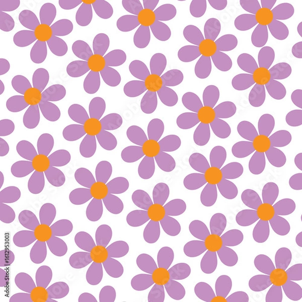 Obraz Flower Pattern Vector Design