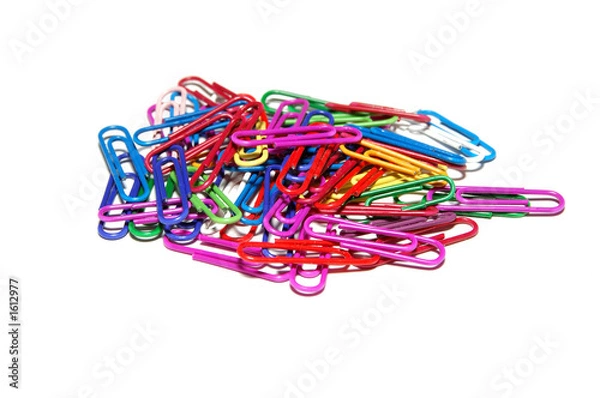 Obraz plastic office clips