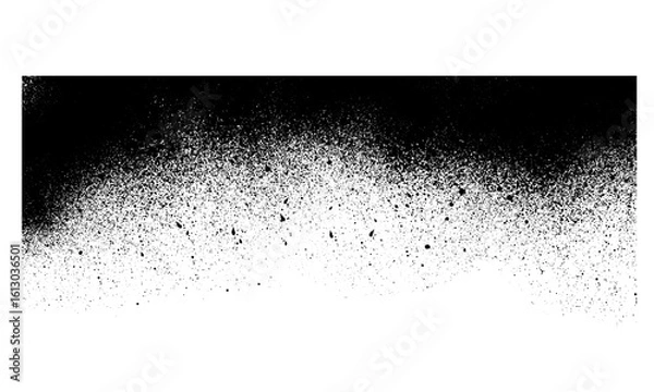 Obraz Misty white spray paint effect with gradient grunge texture.