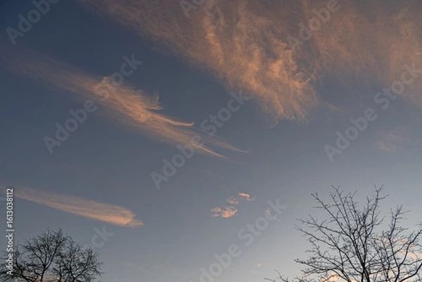 Obraz sunset in the clouds