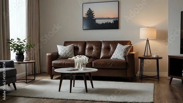Fototapeta modern living room