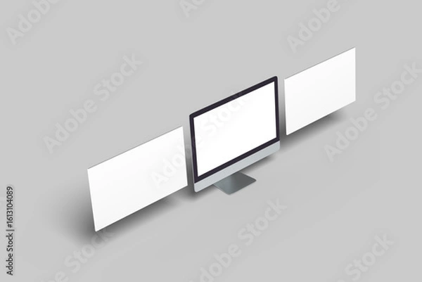 Obraz Computer screen mockup
