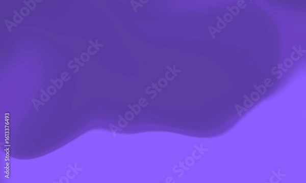 Obraz Abstract purple gradient background with soft, flowing curves