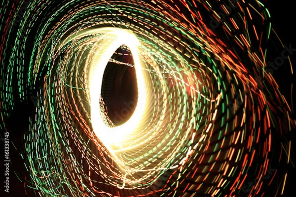 Obraz swirling lights