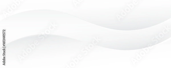 Obraz Abstract white and gray background. smooth abstract background, blurred pattern. Light pale vector background. Abstract pale geometric pattern. vector