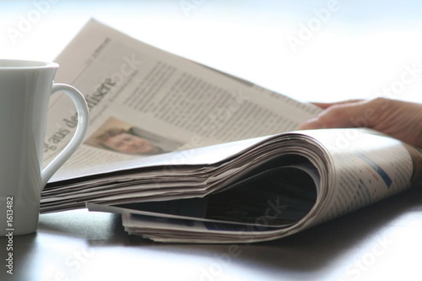 Fototapeta tageszeitung