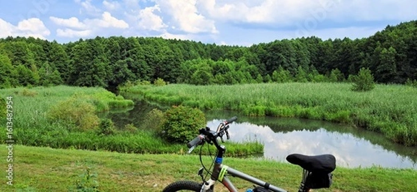 Obraz zegrze południowe zalew zegrzyński jezioro