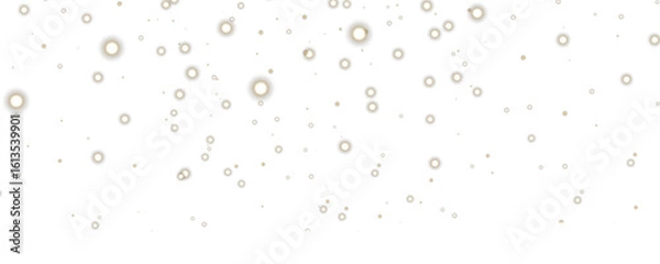 Fototapeta Golden star dust, sparkles, glitter and candy in a magical vector overlay. Perfect for a festive transparent lantern. Glitter, sparkle and celebrate in style with light effects.