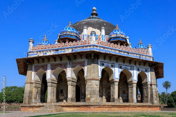 Obraz フマーユーン廟のイーサー・ハーン廟