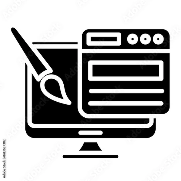 Fototapeta Web Design Icon